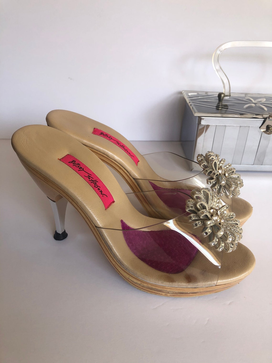 Betsey Johnson Starburst Polly Mules. Size 7 | Etsy