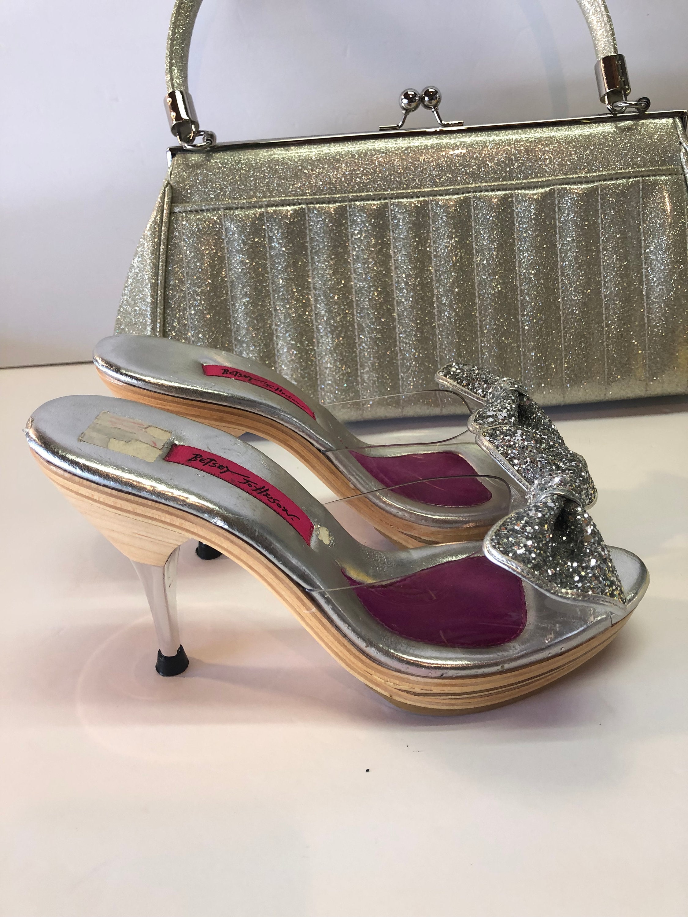Betsey johnson polly heels clearance