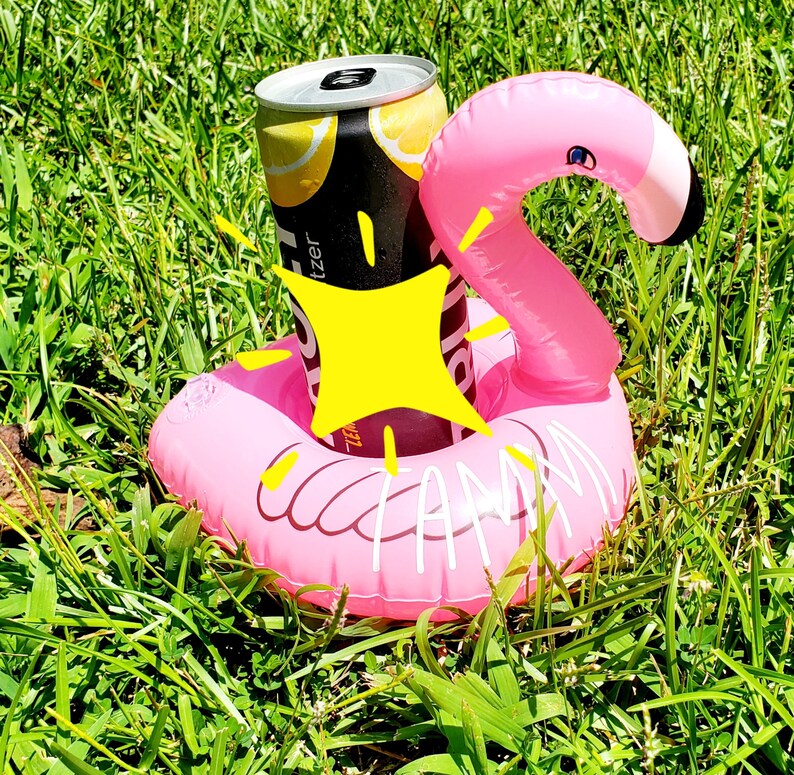 Personalized Inflatable Drink Holder