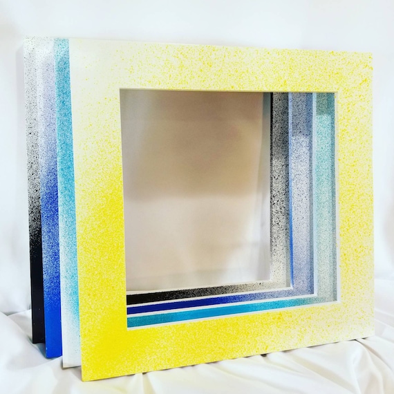 Silverstein Bright Colorful Splash Picture Frames 8x8 Inches