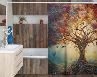 Tree of Life Shower Curtain