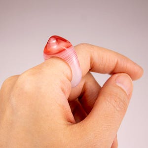Unique Handmade Glass Ring