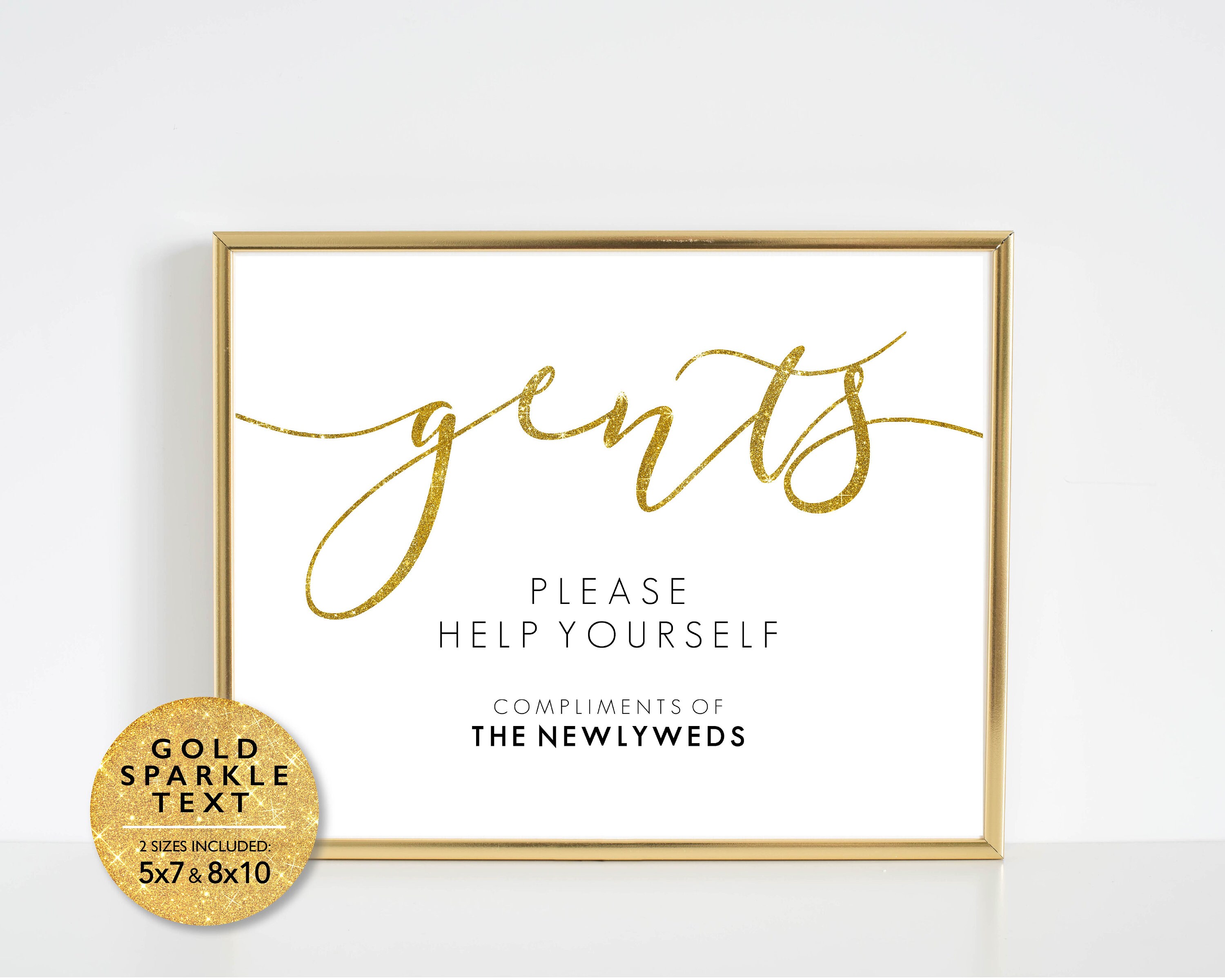 Gents Please Help Yourself Printable Sign Instant PDF/JPEG | Etsy