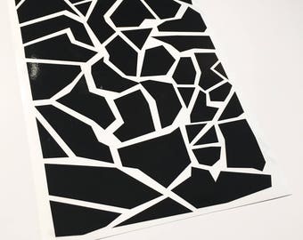 customizable reflective decals