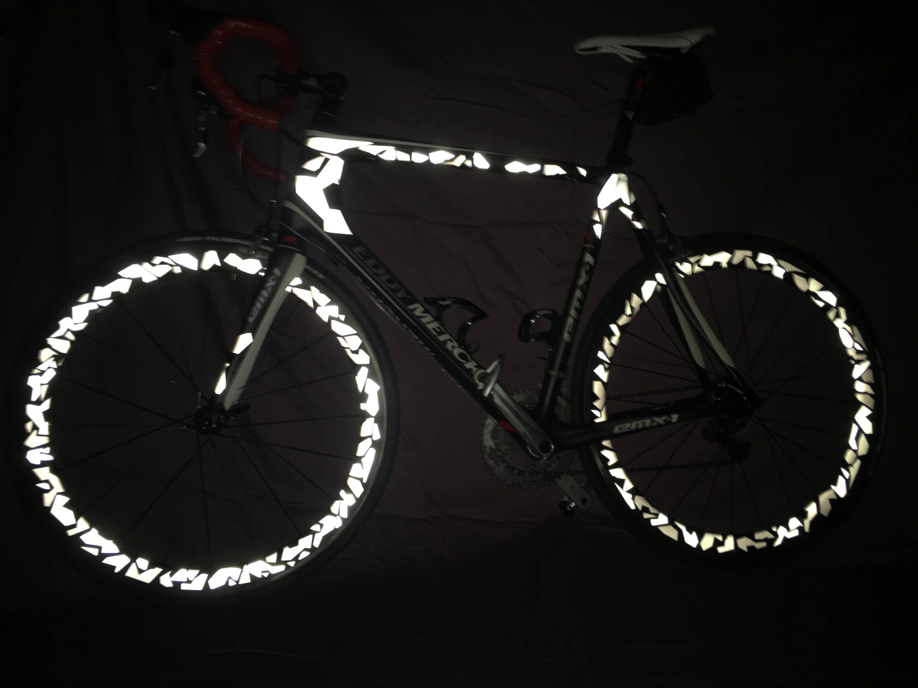 Customizable reflective bicycle stickers Etsy