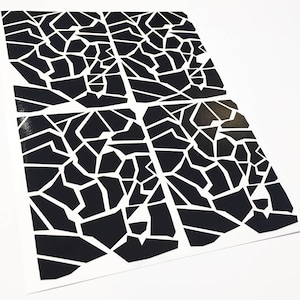 Customizable reflective bicycle stickers