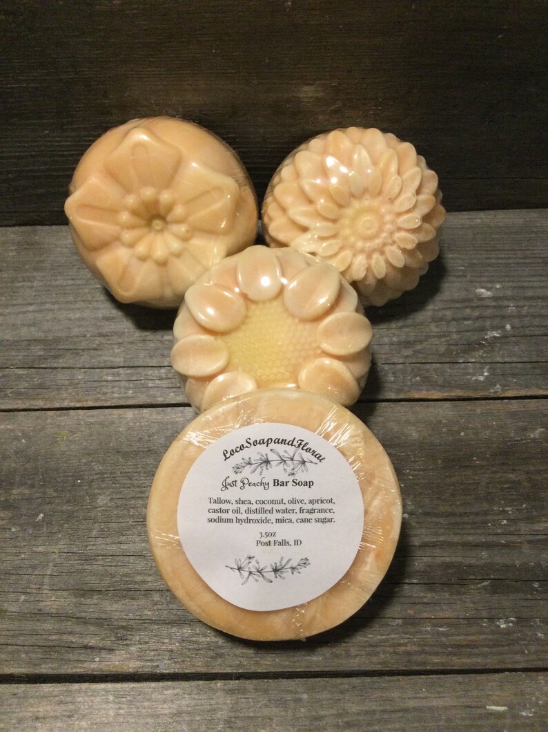Flower Cold Process Soap - Etsy
