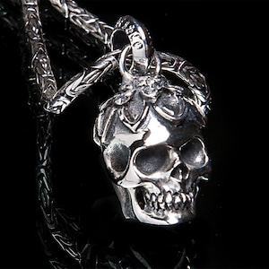 Skull Jewelry/Skull Pendant/Skull Necklace/Silver Pendant/Designer Pendant/Designer Jewelry/Hand Made Jewelry/Unique Pendant/925 Pendant