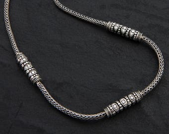 Sterling Silver Necklace/Silver Necklace/925 Necklace/Designer Necklace/Unique Necklace/Necklace/Hand Made Jewelry/Festival Jewelry