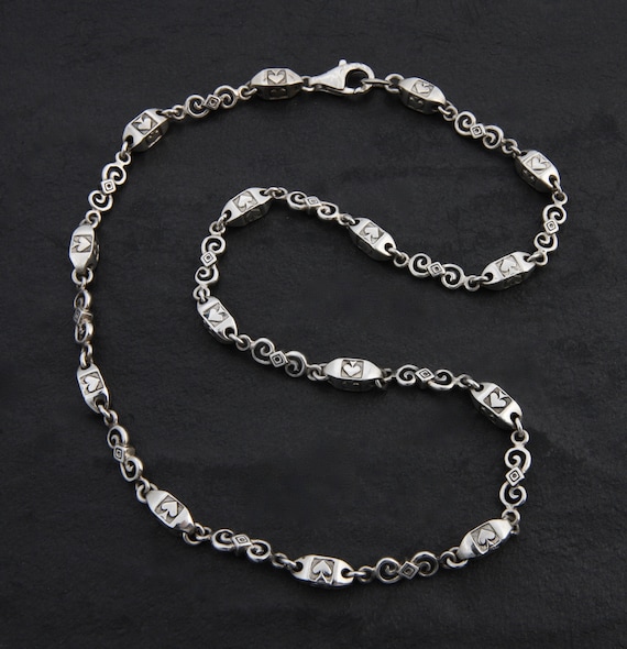 Ace of Spades/Sterling Silver Necklace/Silver Necklace/925  Necklace/Designer Necklace/Unique Necklace/Necklace/Hand Made Jewelry