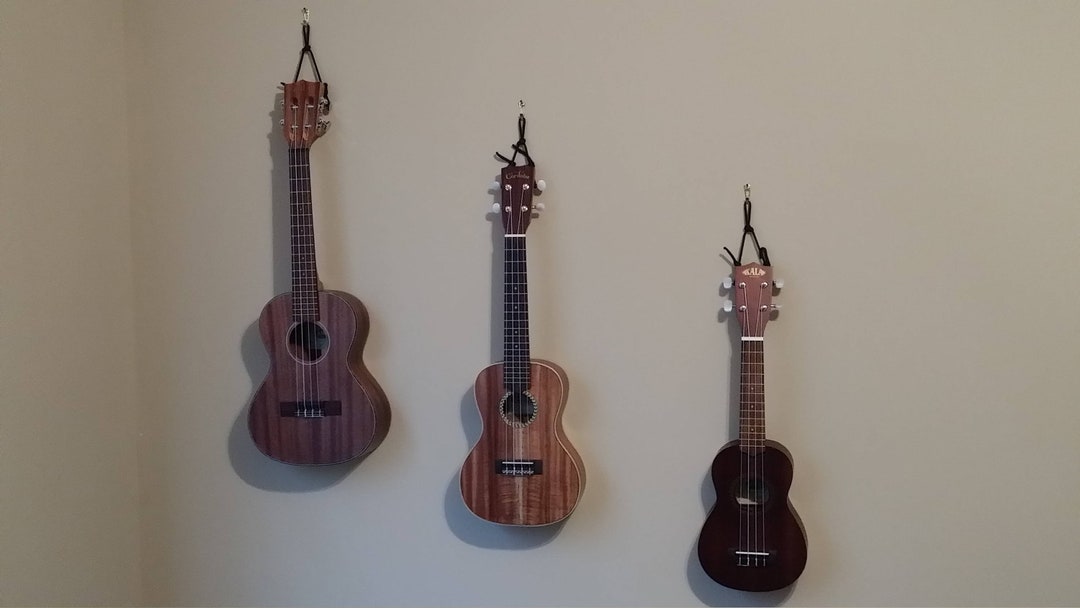 Paracord Ukulele Hanger Ukulele Wall Mount Ukulele Wall Etsy