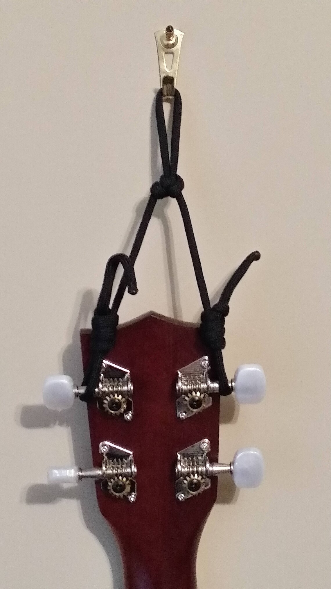 Paracord Ukulele Hanger Ukulele Wall Mount Ukulele Wall Etsy