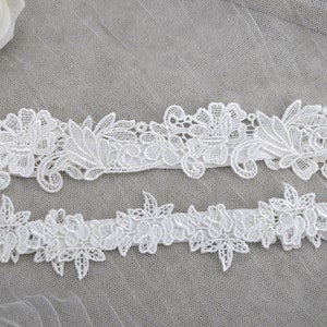 Bridal Garter Wedding Garter Lace Garter Wedding Trim Lace Garter Suspender Belt