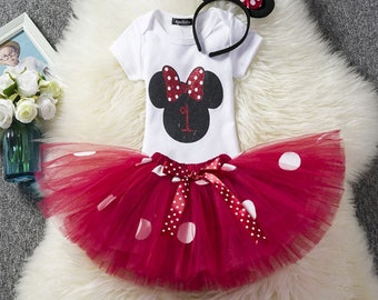 minnie mouse 1st birthday dress
