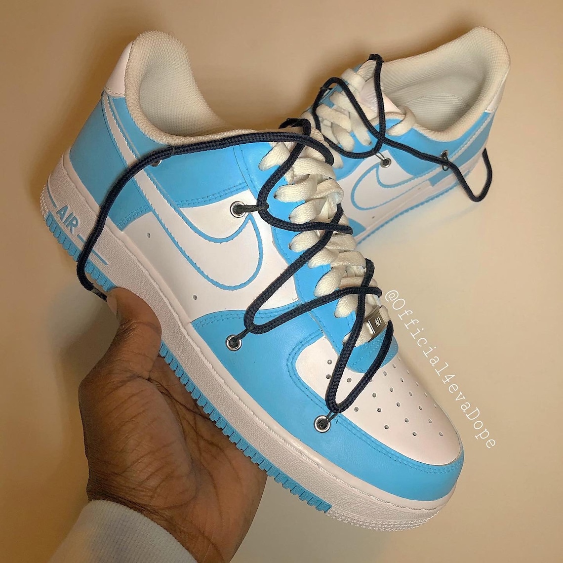 Air Force 1 Custom double Laced - Etsy