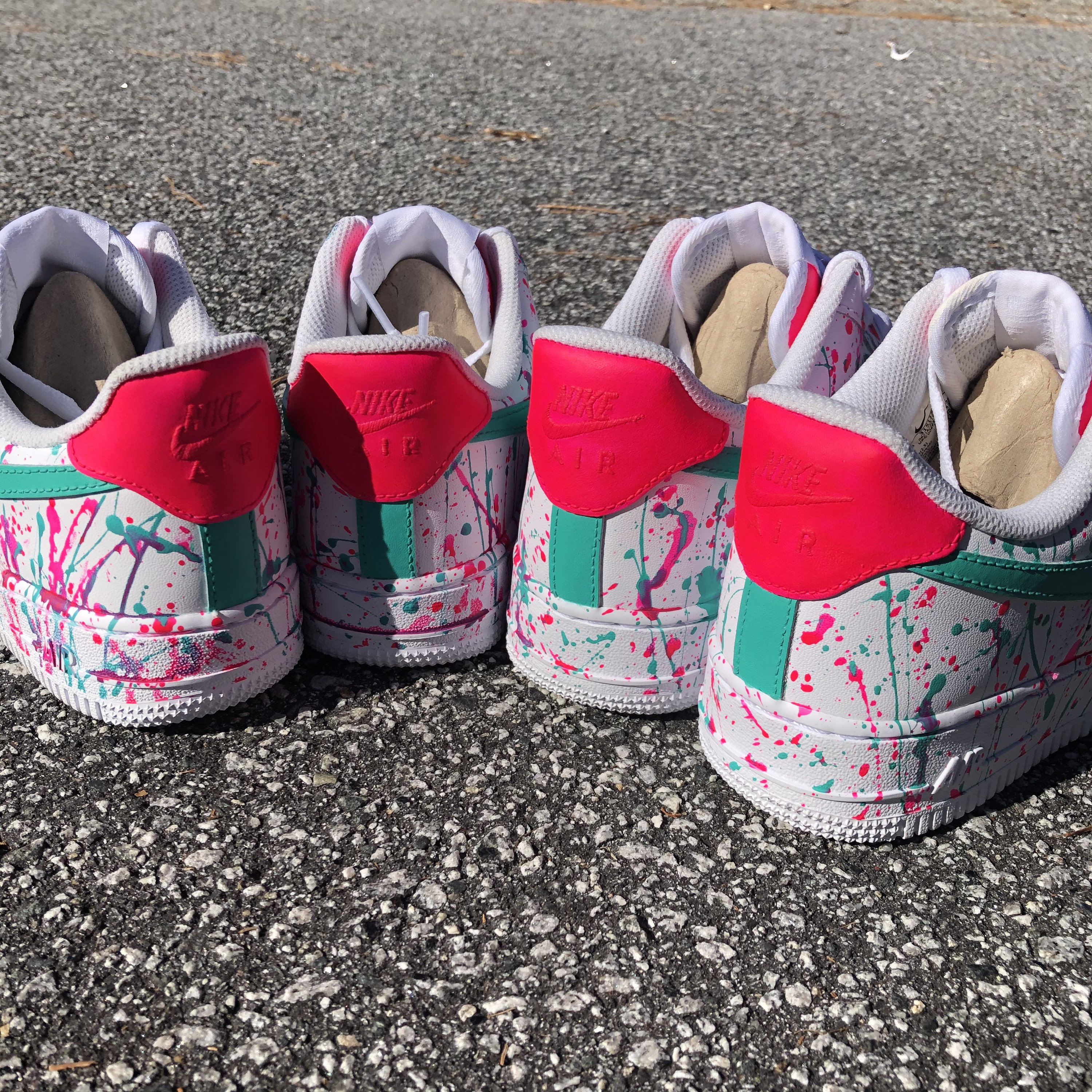 Air Force 1 Splash Custom - Etsy