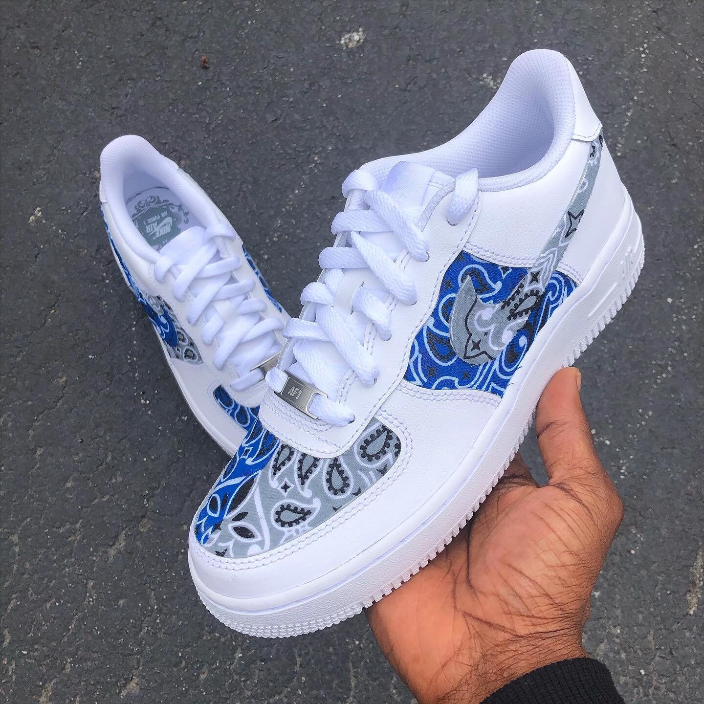 Nike Air Force 1 'Bandana' Custom Pre-Order – soletopia