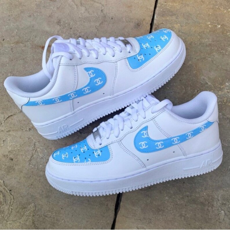custom air force 1 chanel