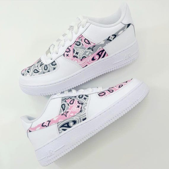 Nike Air Force Custom “Bandana Split”