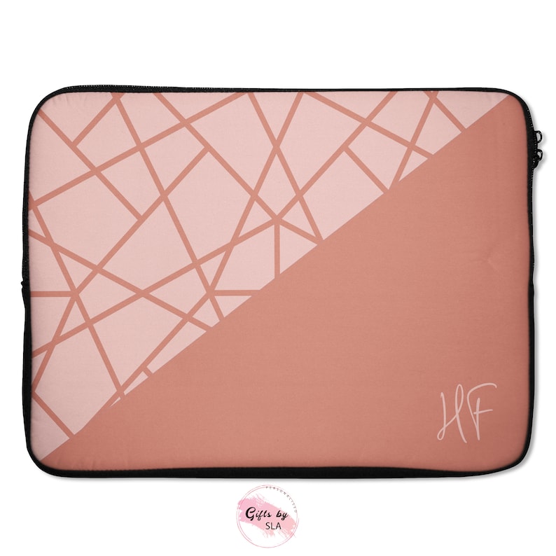 PERSONALISED rose gold laptop sleeve laptop sleeve MacBook Etsy