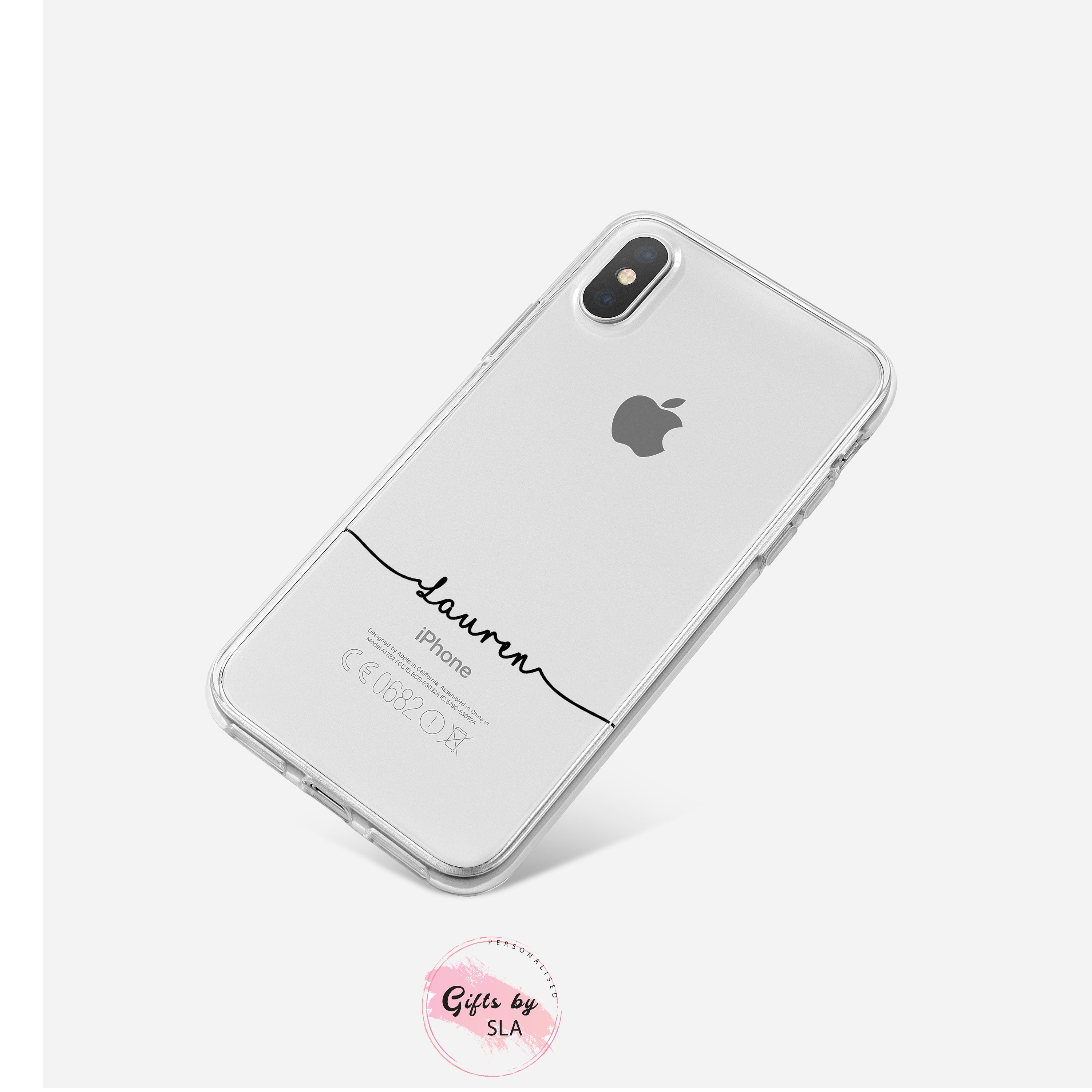Custom name phone cases silicone iphone case clear iphone SE Etsy