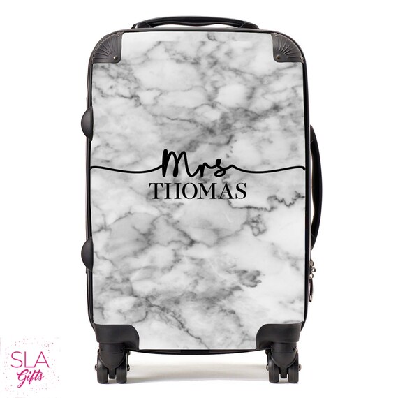 his and hers suitcases