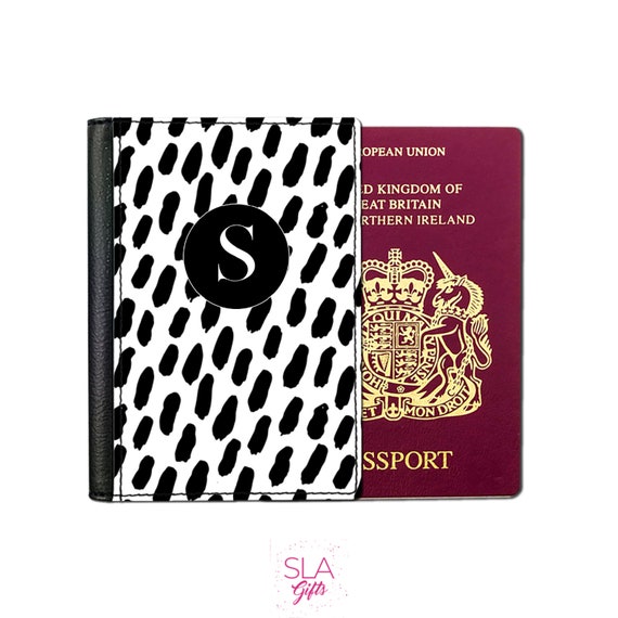 Passport Cover Monochrome Passport Cover Passport Covers Etsy