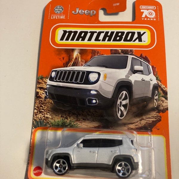 2019 Jeep Renegade - Matchbox 40/100 Diecast new