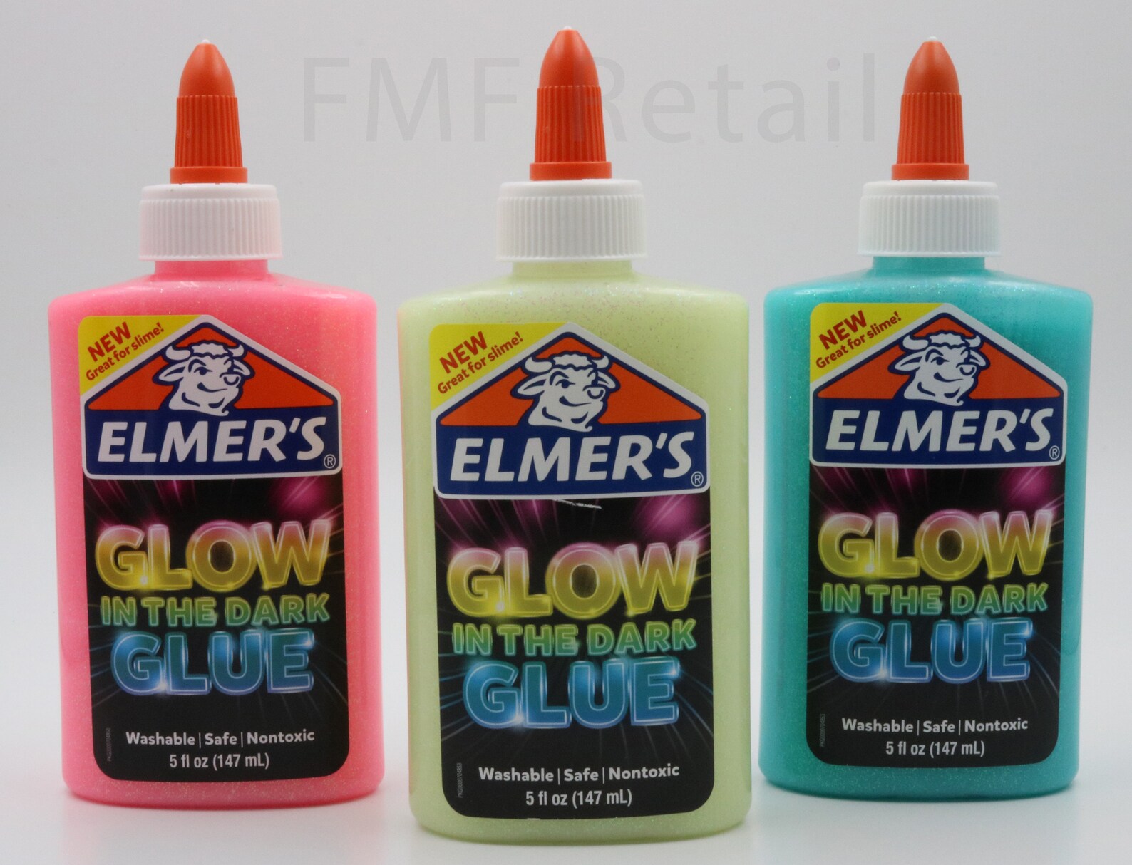 Elmer's GLOW In The DARK Glitter Glue Buyer Chooses Color Etsy