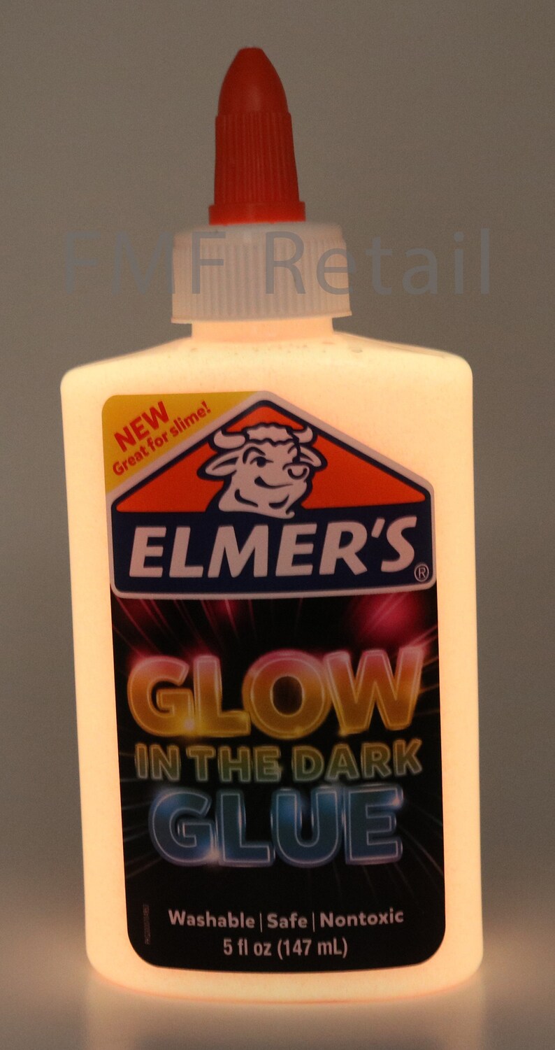Elmer's GLOW In The DARK Glitter Glue Buyer Chooses Color Etsy