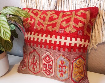 Aztec boho cushion | Etsy Desert Throw Pillow Aztec Geometry