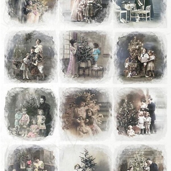 Christmas Rice Paper - Etsy