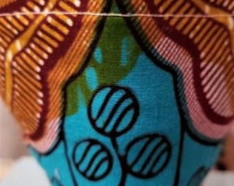 African Reversible Face Mask