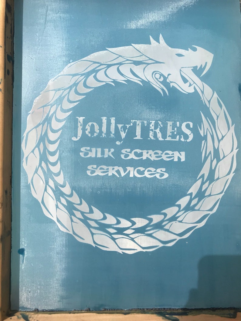 buy pre burned silk screens