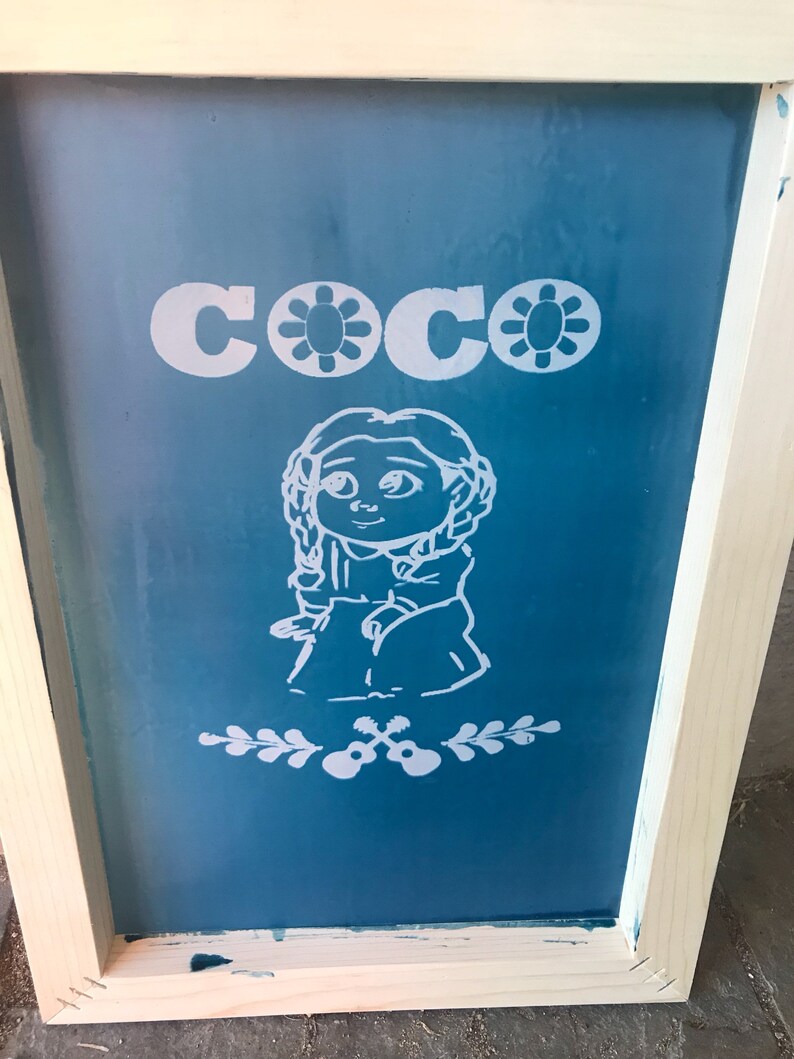 pre burned silkscreen
