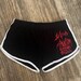 Vintage 80’s high waisted shorts, Sodom booty shorts, Thrash metal shorts.