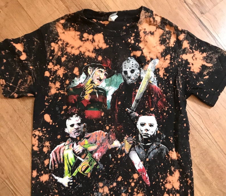bleached horror shirts