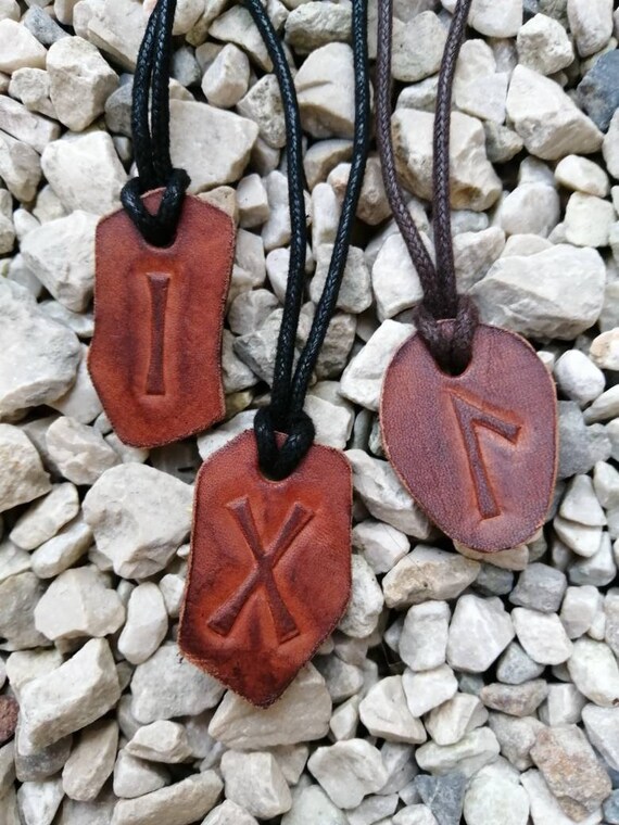 Collana Vichinga - Anello Con Rune, Ciondolo Vichingo, Collana Con Rune - Foto 14