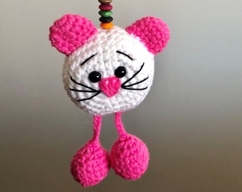 Handmade Amigurumi Stuffed Animals Keychains Keyrings