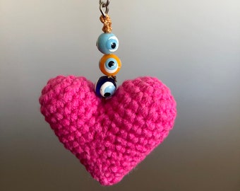 Handmade Amigurumi Stuffed Animals Keychains Keyrings