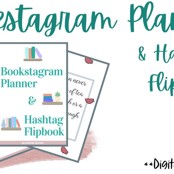 Bookstagram Reading Tracker Etsy