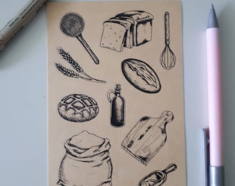 Foglio adesivo da forno