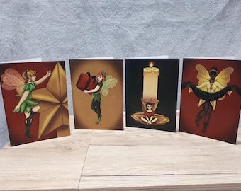 Biglietti di Natale delle fate