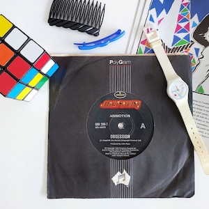 Obsession by Animotion 7&quot; Single, Original 1984 45 RPM Vinyl Record, 80s Pop Music