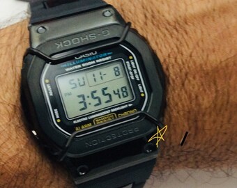 Black CASIO G SHOCK Dw5600e Custom Mettle composite Black Tone