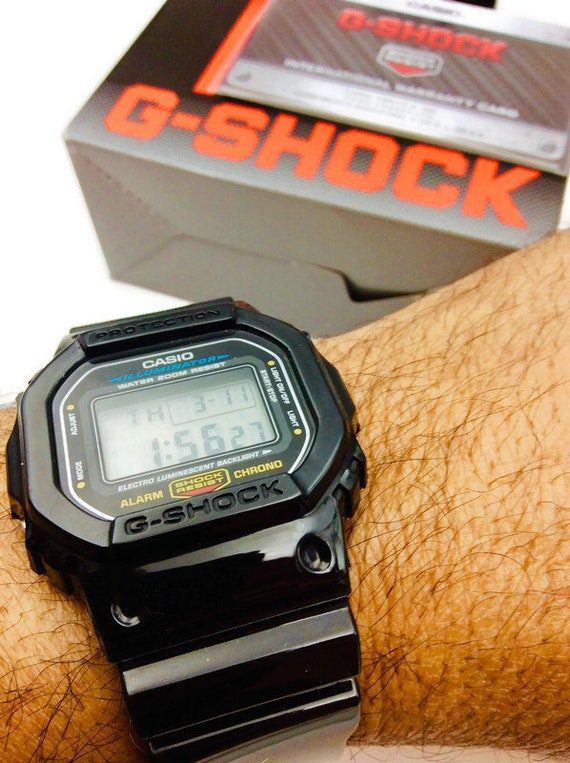 【美品】カシオ G-Shock DW-5600E (1545) Black