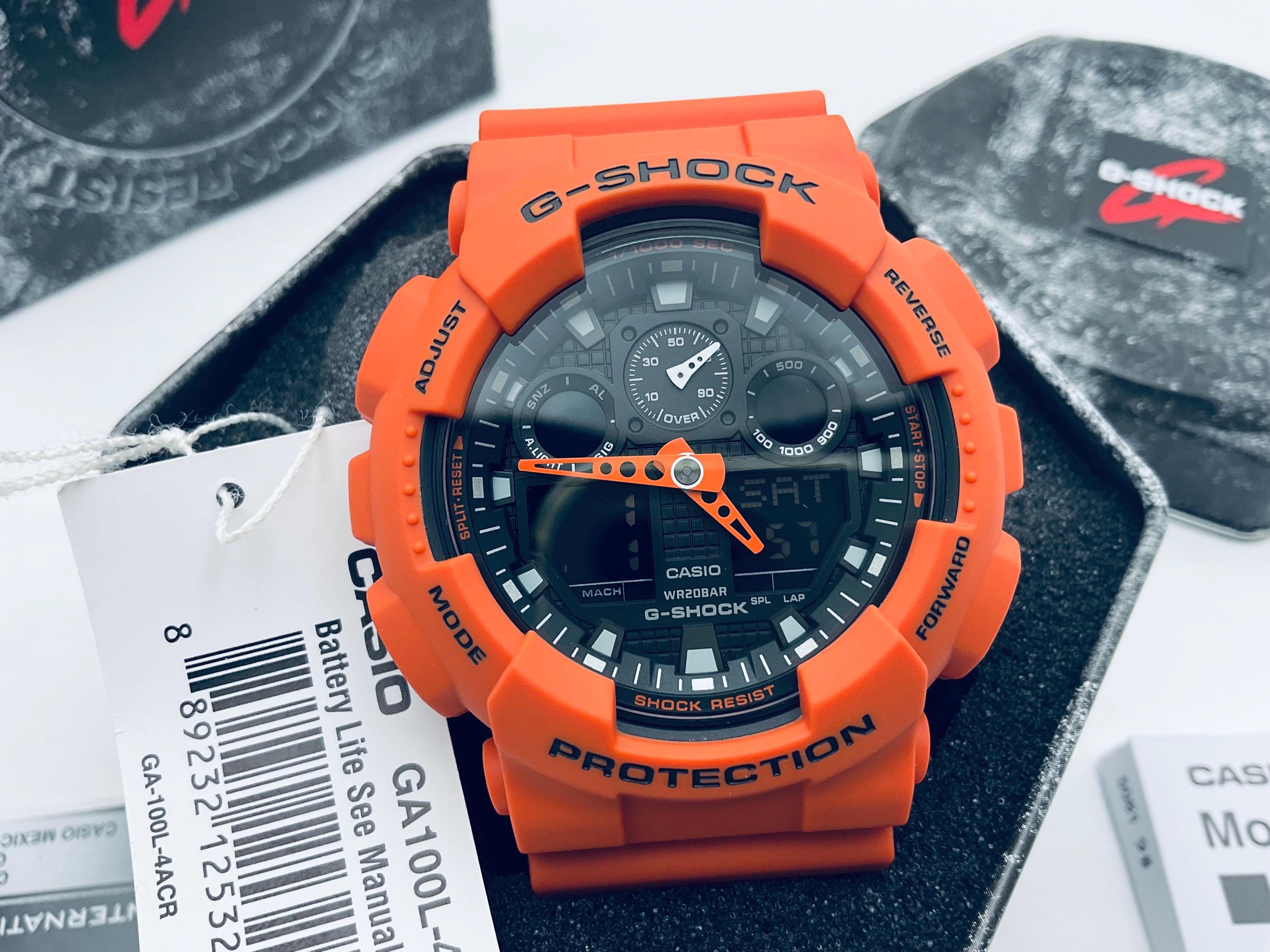 【美品】CASIO G-SHOCK GA-100改 G-SHOCK GA-100 SERIES Gショック ジーショック 腕時計 : ものうりば