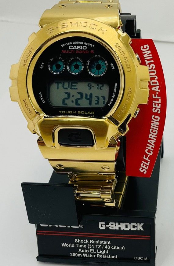 カシオ G-Shock メンズ タフソーラー電波時計 GW-6900-1CF - Etsy 日本