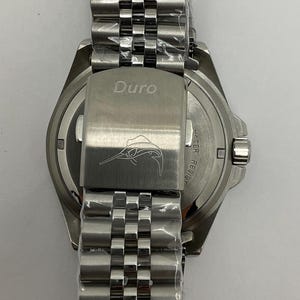 Casio MDV106B-2AVCF, PEPSI, Duro, men's silver S/Steel watch, 200-meter WR custom, anti-reverse Bezel image 3