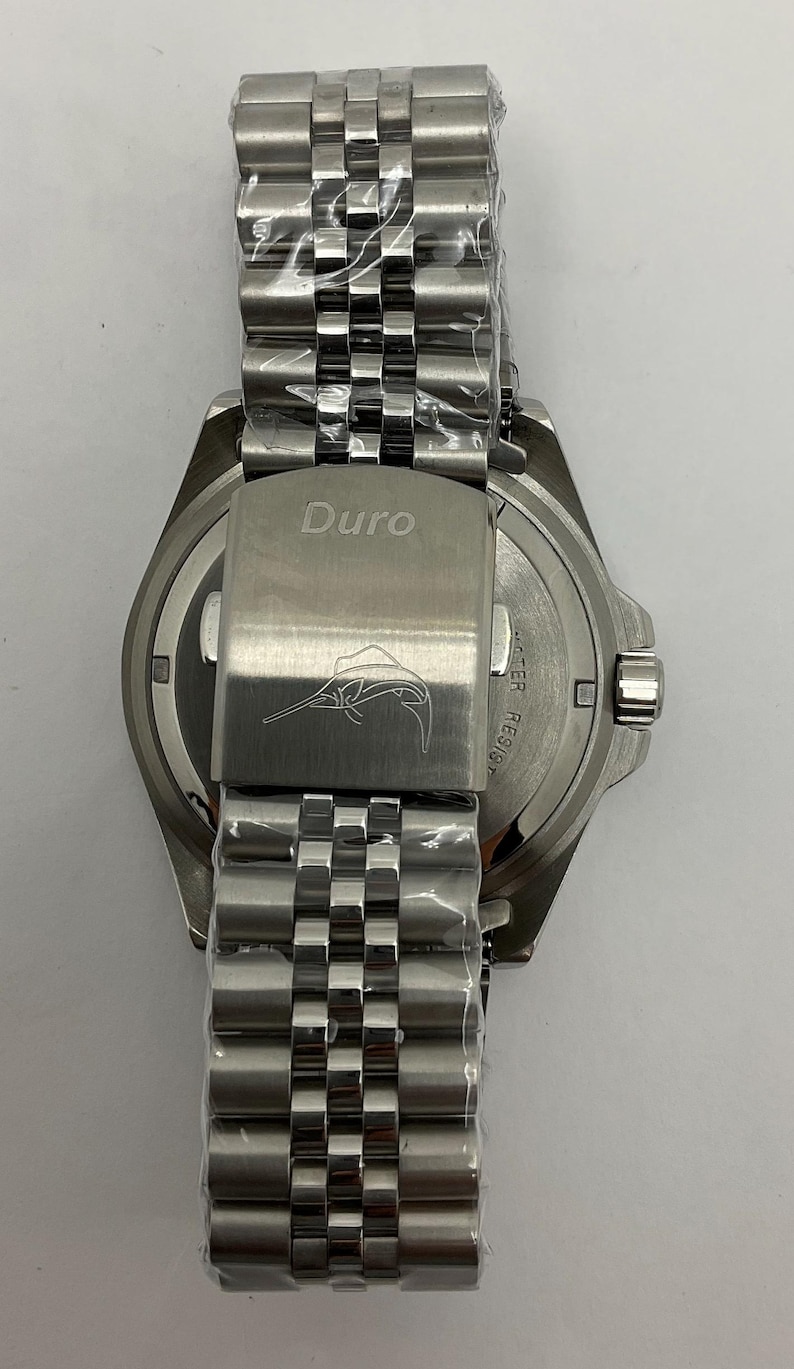 Casio MDV106B-2AVCF, PEPSI, Duro, men's silver S/Steel watch, 200-meter WR custom, anti-reverse Bezel image 3